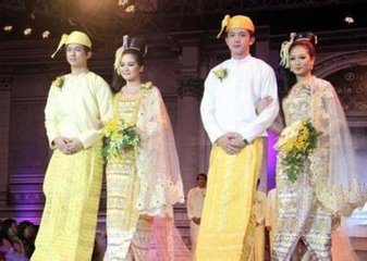 缅甸独特的服饰文化 - 缅华网