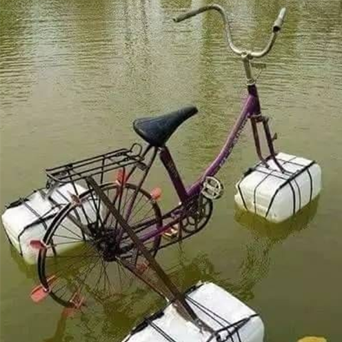缅甸首辆水上自行车问世 ! - 缅华网