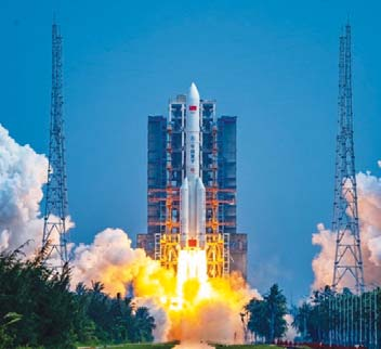 中国于6月11日成功发射一颗新通讯卫星上天