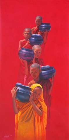 缅甸出家人画相 - taunggyi - taunggyi