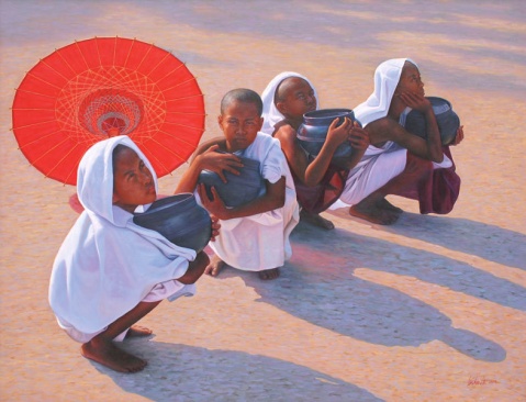 缅甸出家人画相 - taunggyi - taunggyi