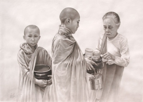 缅甸出家人画相 - taunggyi - taunggyi