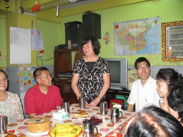 喜迎中秋 送别外派（缅华妇协教育中心）