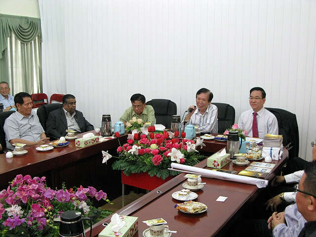 马来西亚槟城福商公会代表团访问缅甸华商商会