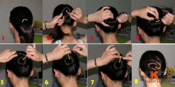 女孩11种扎头发的方法