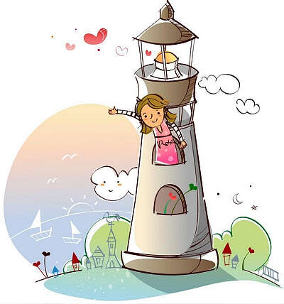 老师是指路的灯(四年级丙班：汤子姗  指导教师：杨丽清 刘菲)