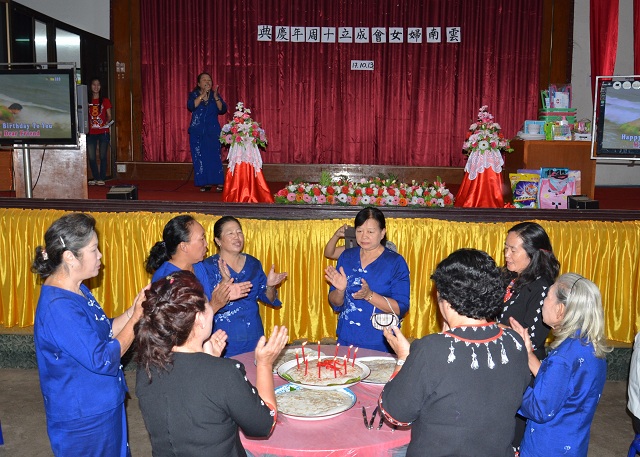 景栋“云南妇女会”庆祝十周年纪念（景栋云南妇女会 供稿）