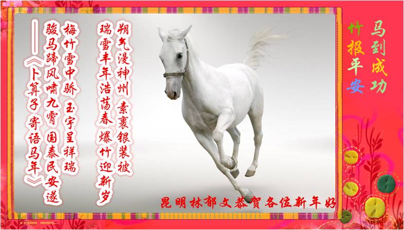 迎马年诗词两( 林枫)