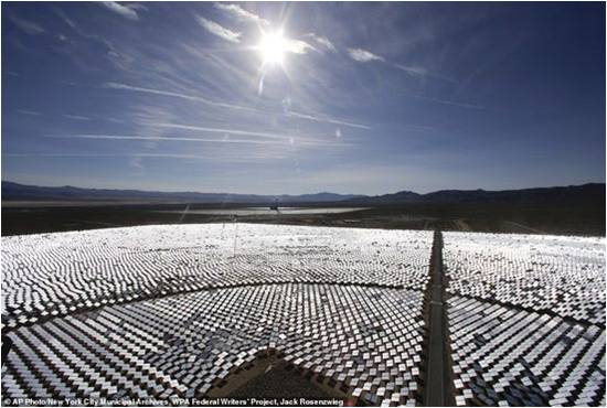 世界最大太阳能电厂成巨额“烤鸟工程”