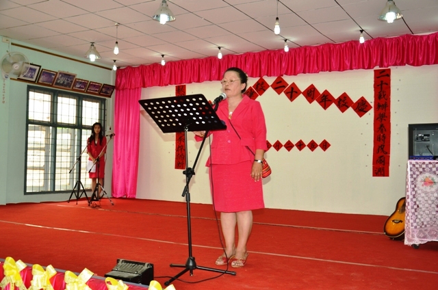 “景华”建校二十周年校庆 (唐尚智  供稿)