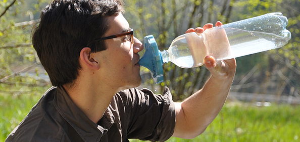 随时随地喝上洁净的水 DrinkPure过滤装置