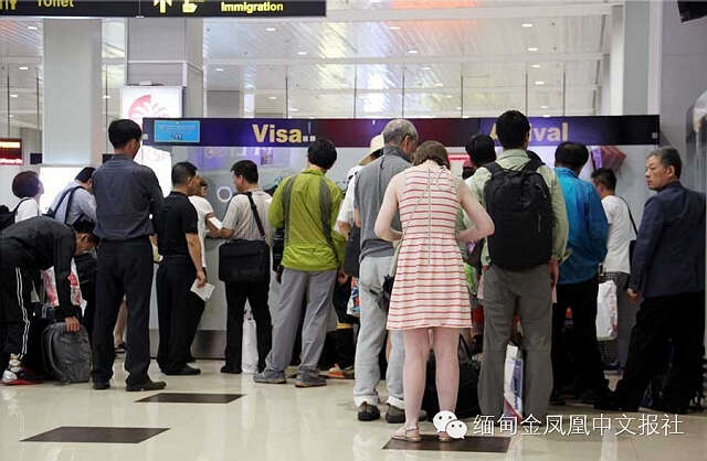 缅甸停止办理外国游客旅游落地签证