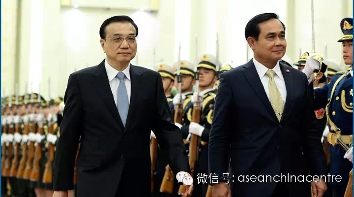 中国国务院总理李克强：以铁路合作为契机，推动中泰关系取得新进展