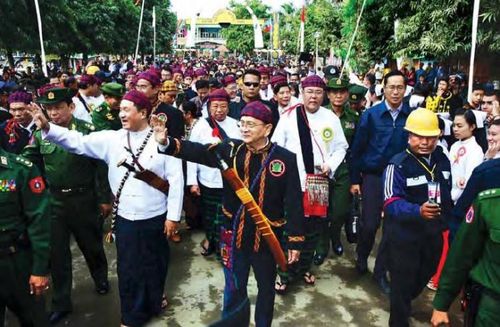 克钦，克钦！-登盛总统亲赴密支那参加克钦邦67周年庆典