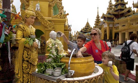 2014年外国游客在缅甸消费30亿美元