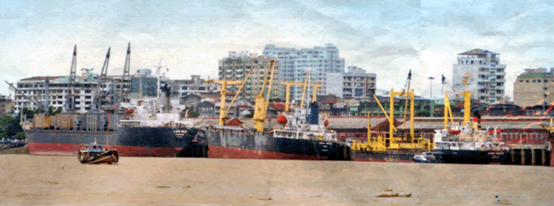 当局拟投资1亿3千万美元建造仰光苏蕾码头 (华轩)