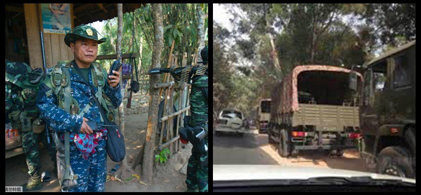 缅甸政府军 继续在果敢地区 采取军事行动