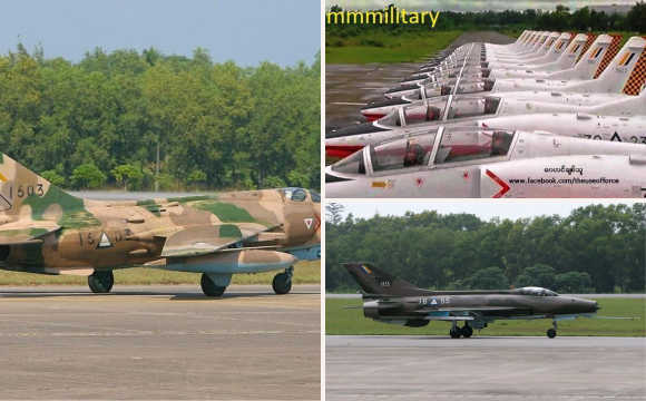 中国空军多批战机飞抵边境对缅甸军机监视警告外逼