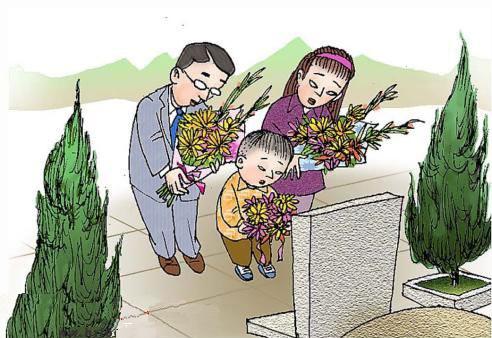 清明时节思爹娘 （朱徐佳  洛杉矶）