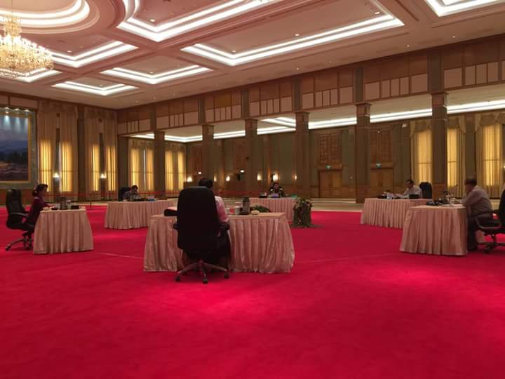 缅甸主要领导人举行“六方会谈”