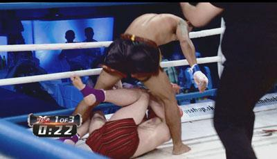 血战触目惊心 昆仑决缅甸拳大战掀原始搏击风暴