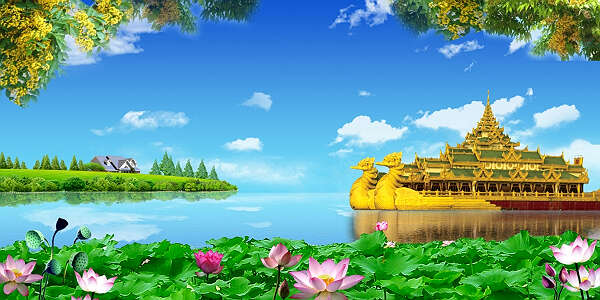 缅甸皇家湖的忧伤（神游天下 DAW KYI LIN）