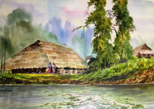 (虞美人)母校复校有感(北加卅 丘国政)