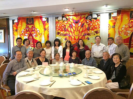 与陈君穗老师相聚 （陈清联）
