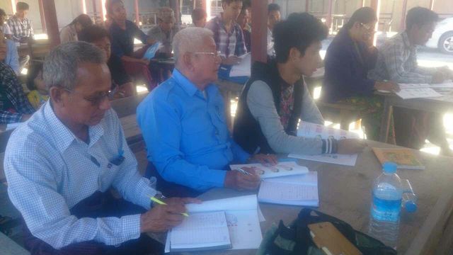 曼德勒福庆孔子课堂于实阶开设第35个教学点 （  李美新报道）