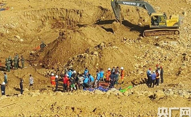 帕敢採矿区滑坡死亡人数巳增至123名 （华轩）