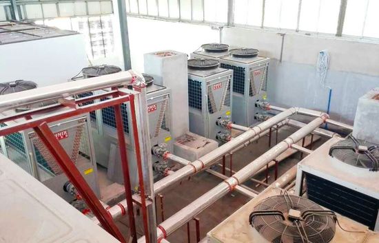 芬尼空气能热水器夺标缅甸重点节能工程