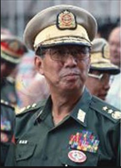 他们谈论丹瑞(退休大将)和杜昂山素姬的见面