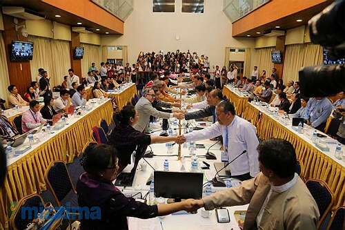 UPDJC在邀请民地武组织参加全国和平对话大会 （华轩）