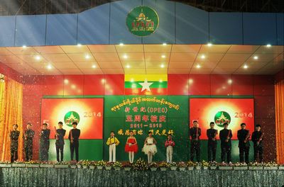 曼德勒新世纪隆重举行“感恩有你•明天更好—五周年庆典”活动 （王文波）