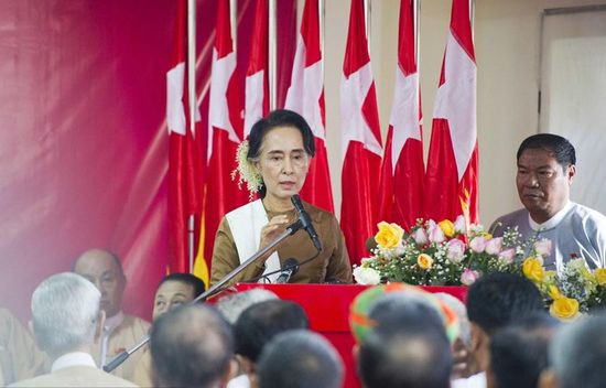 缅甸纪念独立日 昂山素季发表讲话