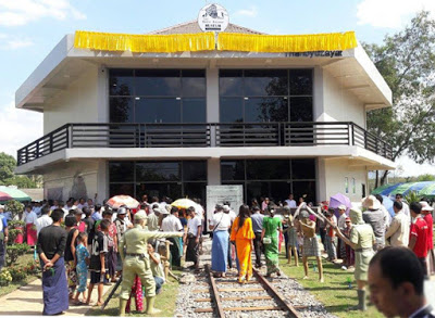 缅甸“死亡铁路”博物馆开放