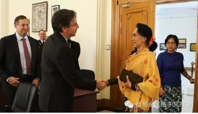 ​杜昂山素季会晤美国副国务卿  美国对下届政府表达了什么样的态度？