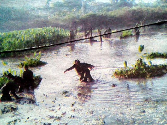 东吁市的护城河