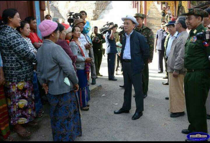 国家总统暨副总统布置南山市及纳不打市的救灾工作 （华轩)
