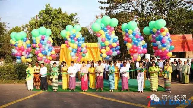 仰光BRT快速公交中国春节期间开始试运行