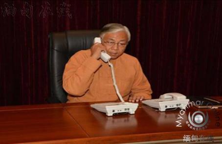 联合国秘书长潘基文和廷觉总统通话