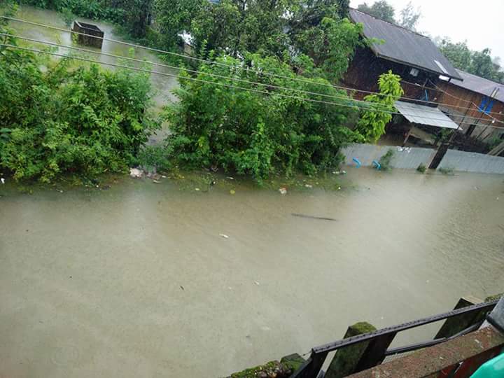 原创：厄尔尼诺现象：钦敦江超过警戒水位