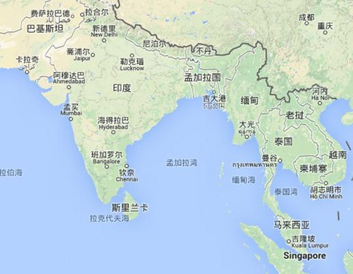 原创：卫星测出孟加拉湾有地壳断层移动