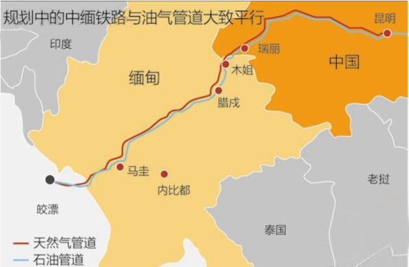 原创：全面解析缅甸皎漂至昆明铁路