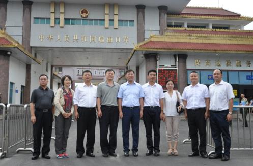 驻缅甸大使洪亮访问掸邦木姐和腊戌