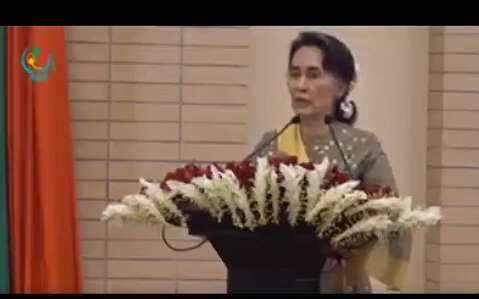 昂山素季对密松水库发表看法