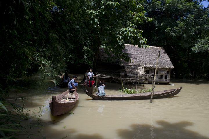 缅甸水灾灾民人数超过31万