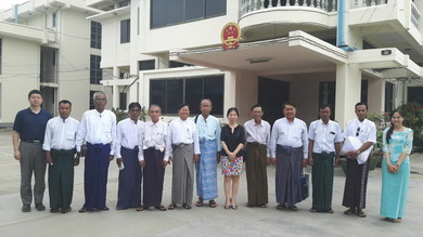 蒲甘瑞喜宫寺（塔）管委会访华