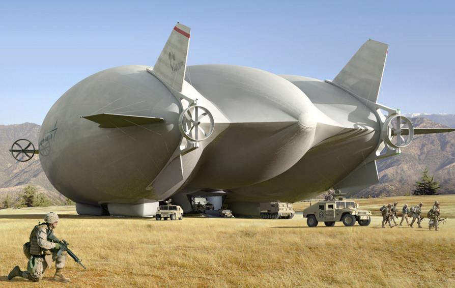 全球最大飞行器——Airlander首飞成功