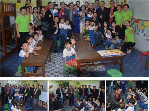 吉隆坡中华大会堂代表团访缅华妇协教育中心-庞乾娇